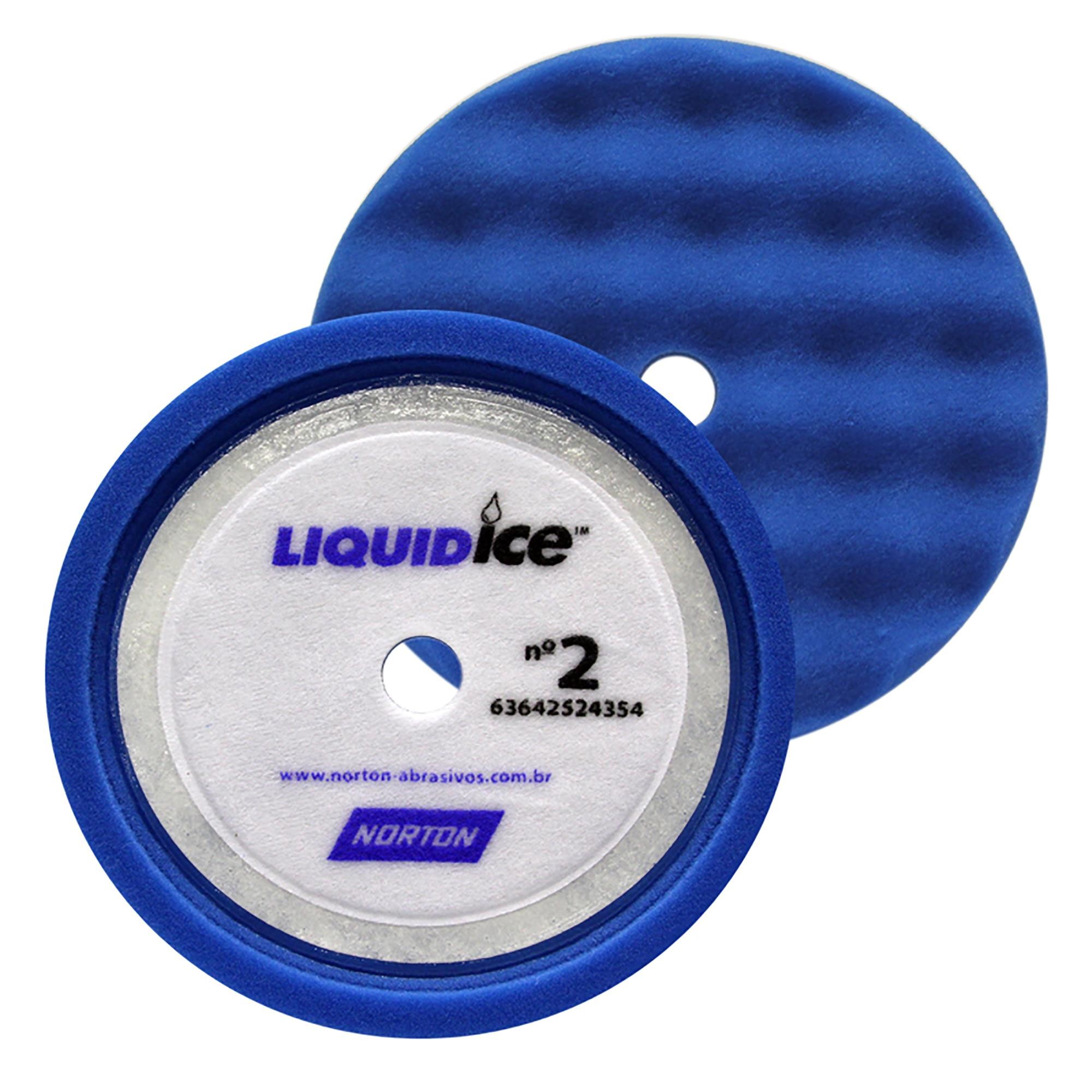 BOINA ESPUMA AZUL N°2 LIQUID ICE 8" NORTON