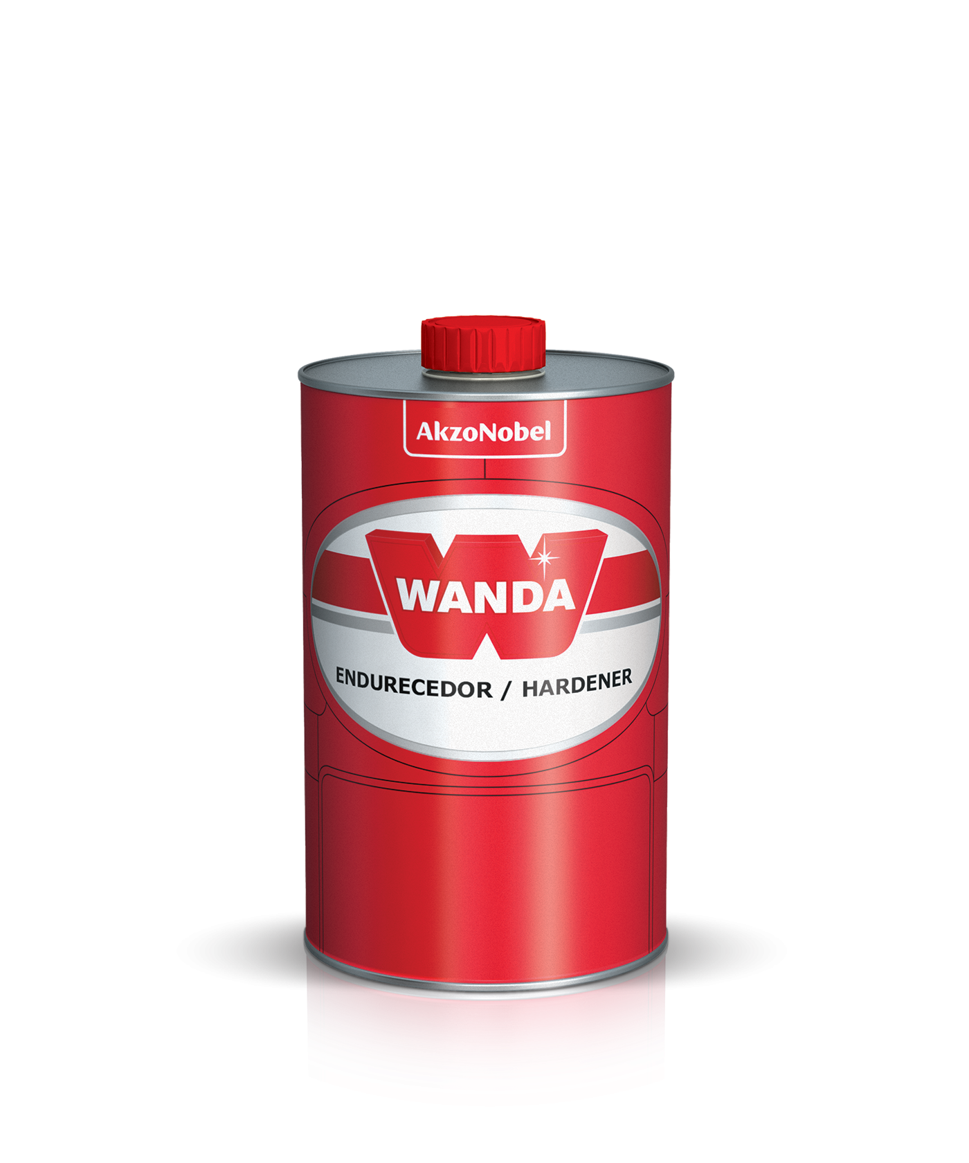 CATALISADOR 3090 SLOW 450ml - WANDA