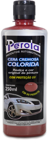 CERA COLORIDA VERMELHA 250ml - PEROLA