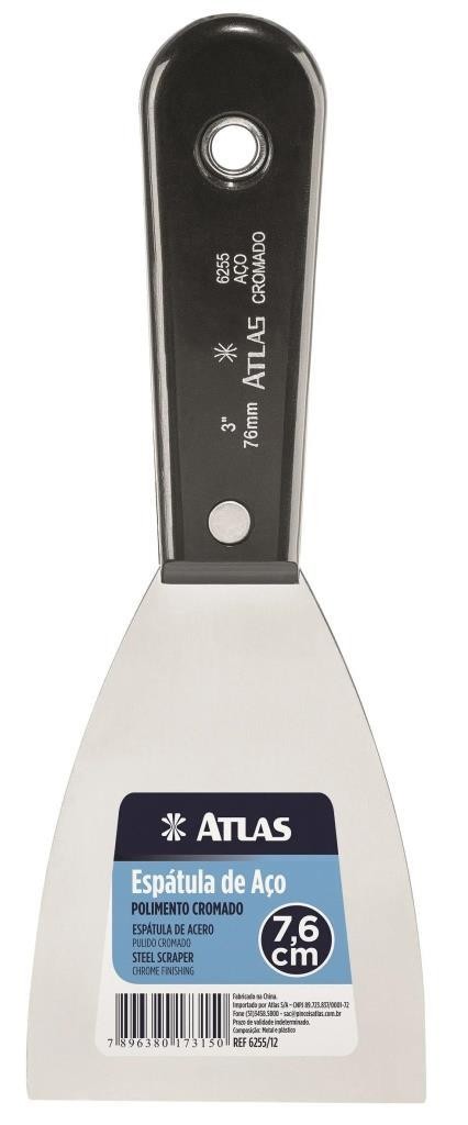 ESPATULA DE ACO 7,5CM - ATLAS