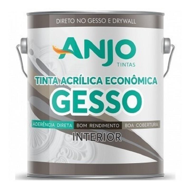 GESSO BRANCO FOSCO 3,6L - ANJO