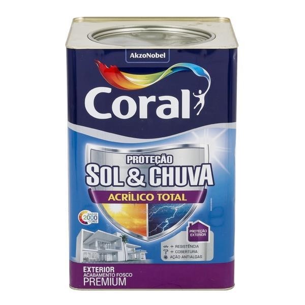 NÃO SE APLICA - CORAL SOL&CHUVA MARFIM IMPERABILIZANTE 18L FOSCO