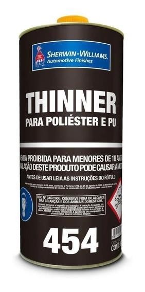 THINNER 454 P.U 900ml - LAZZURIL