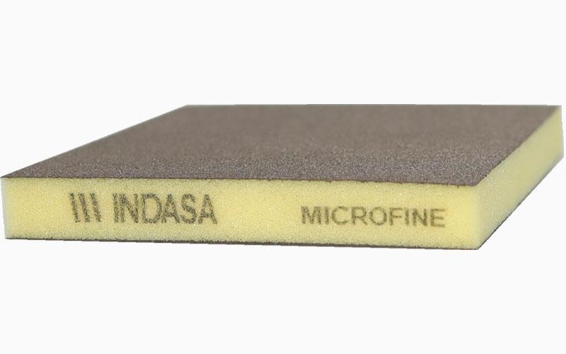 ESPONJA ABRASIVA BEGE (1000-1200) MICRO FINA - INDASA