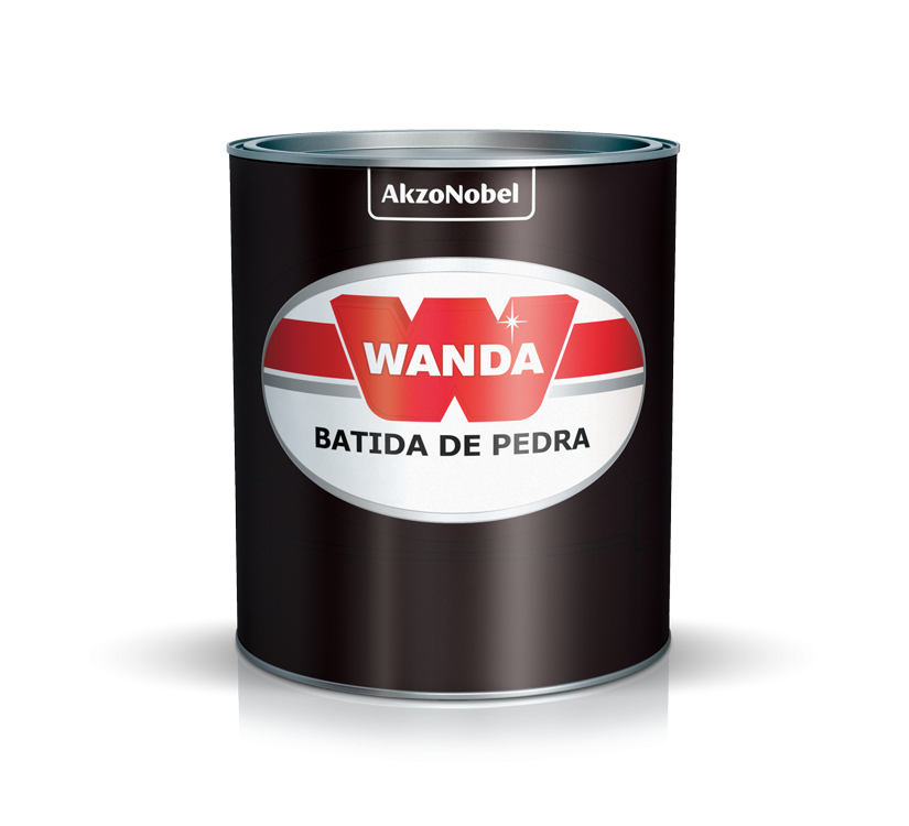 BATE PEDRA PRETO 900ml - WANDA