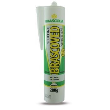 SILICONE 280G PRETO - BRASCOVED
