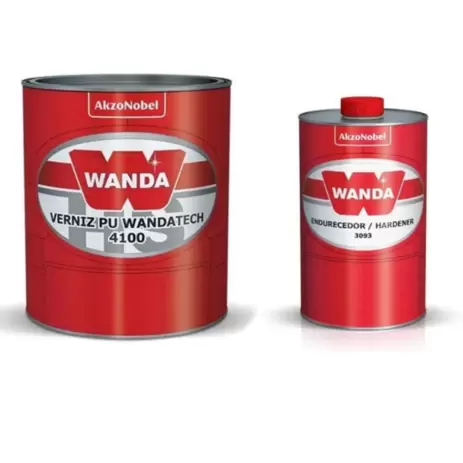 VERNIZ 4100 (KIT) BI-COMPONENTE 900ml - WANDATECH
