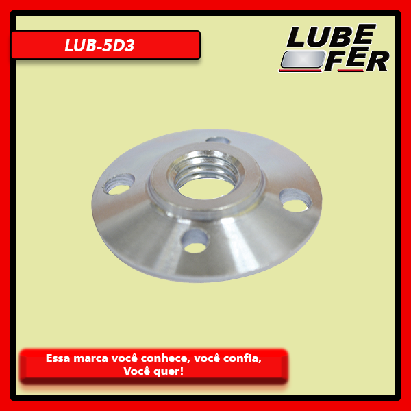 FLANGE POLITRIZ/LIXADEIRA PEQUENA - LUBEFE