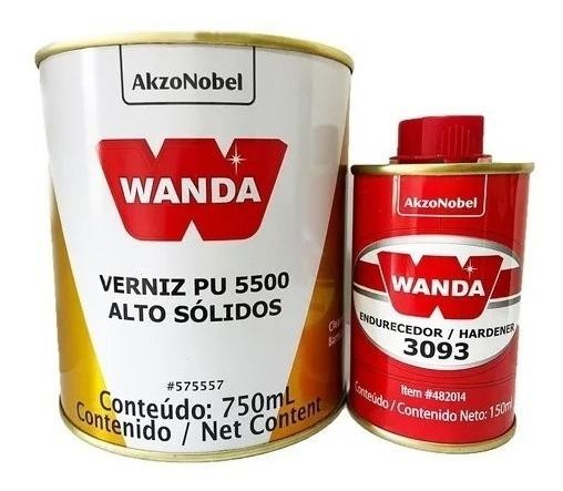 VERNIZ 5500 (KIT) BI-COMPONENTE 900ml - WANDA