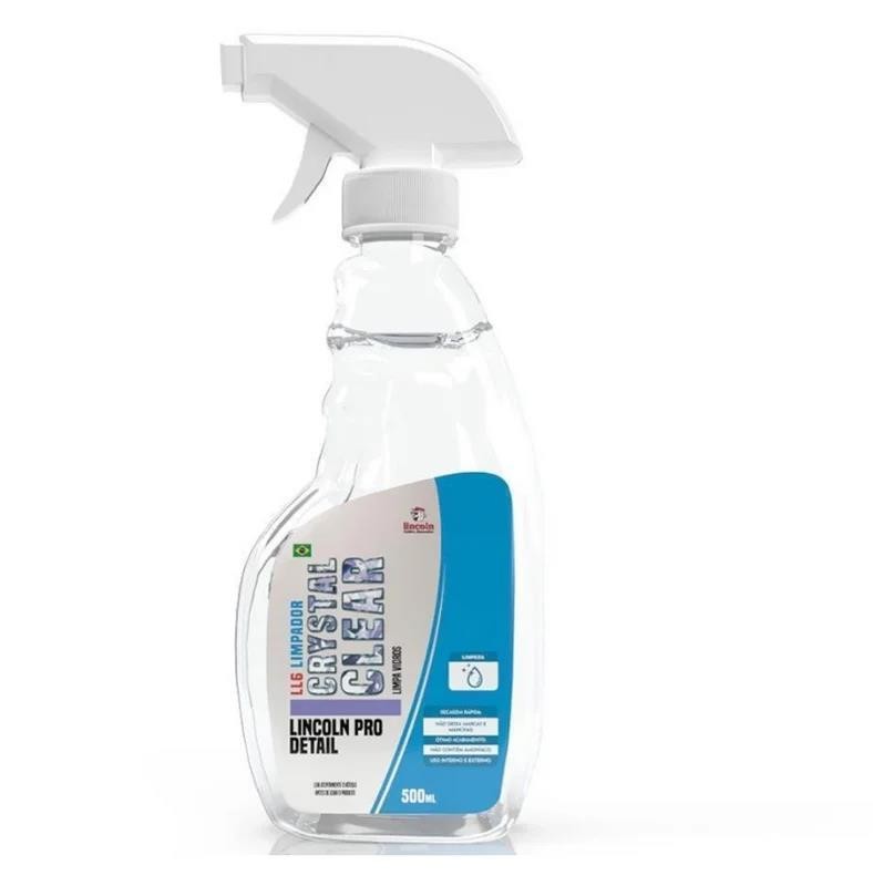 LL6 CRYSTAL CLEAR - LIMPA VIDROS 500ml - LINCOLN