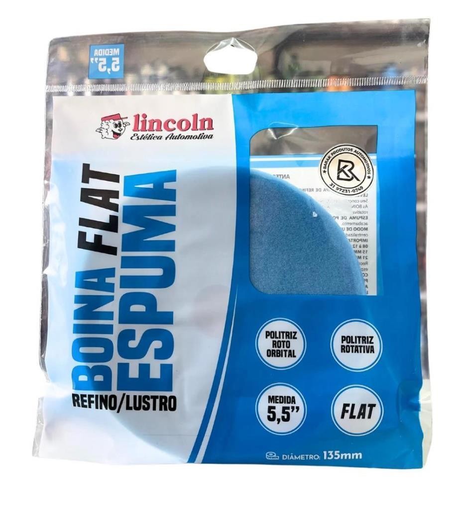 BOINA ESPUMA FLAT AZUL 5,5"-LINCOLN