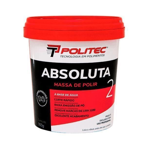 MASSA POLIR N 2 900ml ABSOLUTA - POLITEC