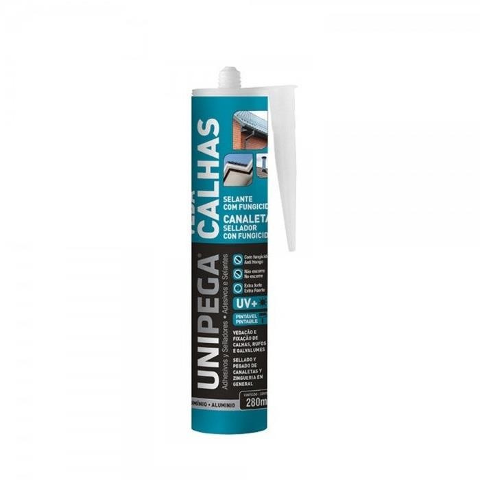 VEDA-CALHAS P.U 300G CINZA - UNIPEGA