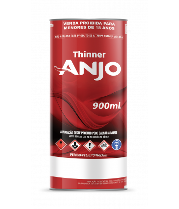 THINNER 2900 ACABAMENTO 900ml - ANJO