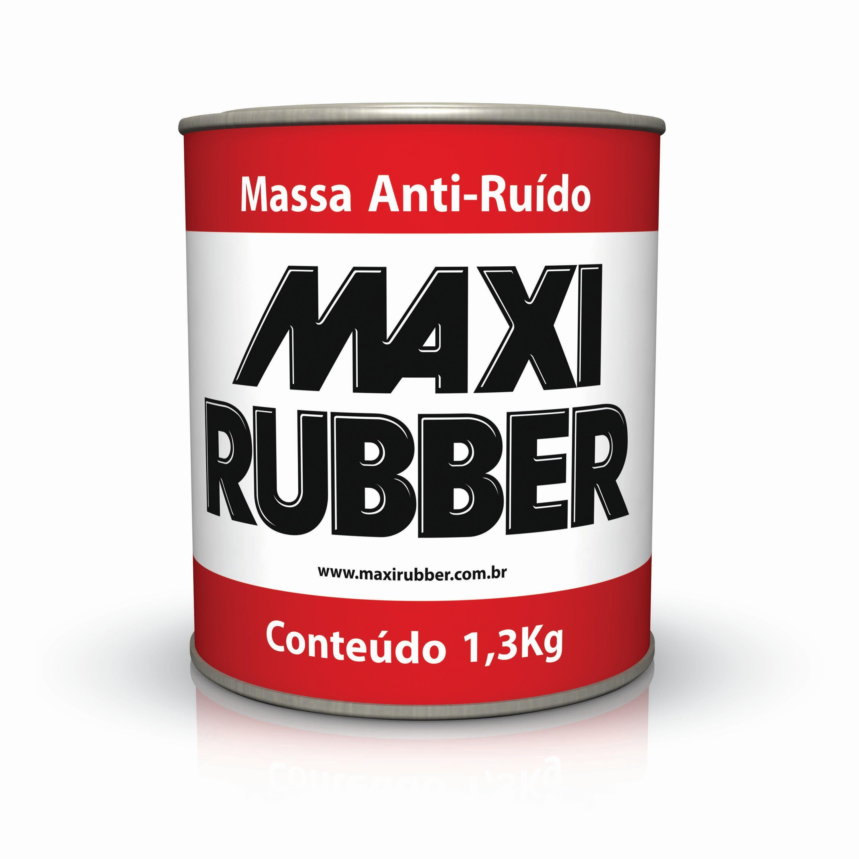 MASSA ANTI RUIDO 1,3KG - MAXI RUBBER