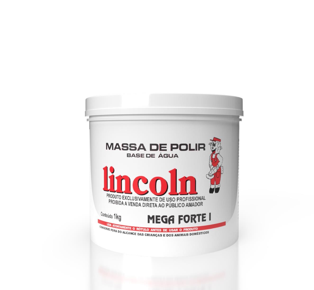MEGA FORTE  N 1 MASSA PARA POLIR 1kg - LINCOLN