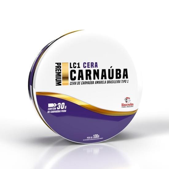 LC1 CERA DE CARNAUBA PREMIUM - LINCOLN 100g
