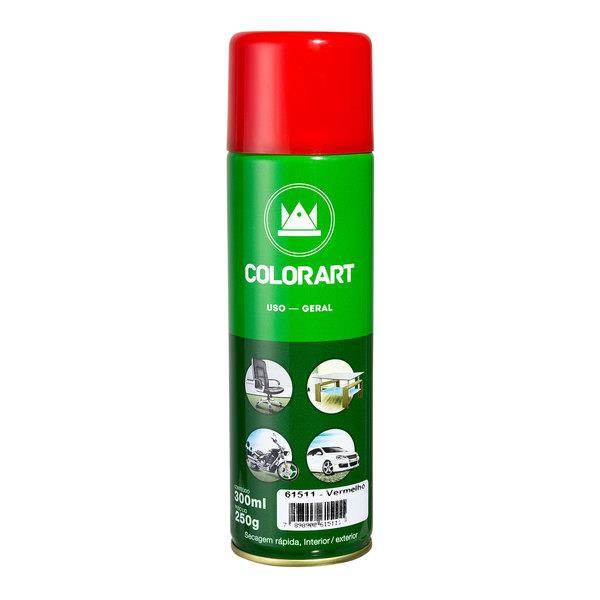 SPRAY VERMELHO 300ML COLORART