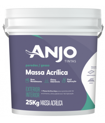 MASSA ACRILICA 25kg- ANJO