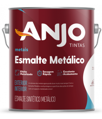 ESMALTE METALICO ACO CORTEN 3,6L - ANJO