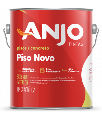 TINTA PISO AMARELO DEMARCACAO FOSCO 3,6L - ANJO