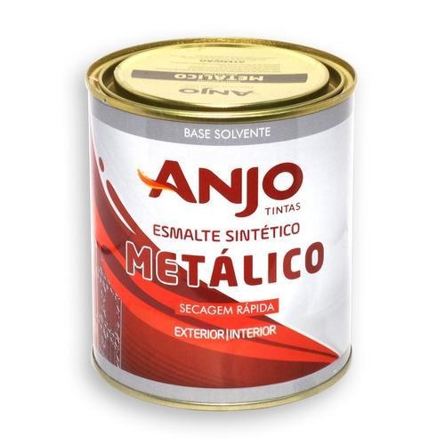 ESMALTE METALICO CINZA GRAFITE 900ml - ANJO
