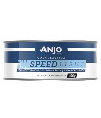 MASSA PLASTICA SPEED LIGHT 495g - ANJO (COM CATALIZADOR)