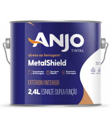 METALSHIELD PRETO 2,4L BRILHANTE - ANJO