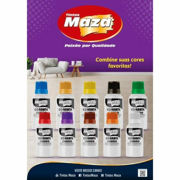 CORANTE OCRE 50ML - MAZA