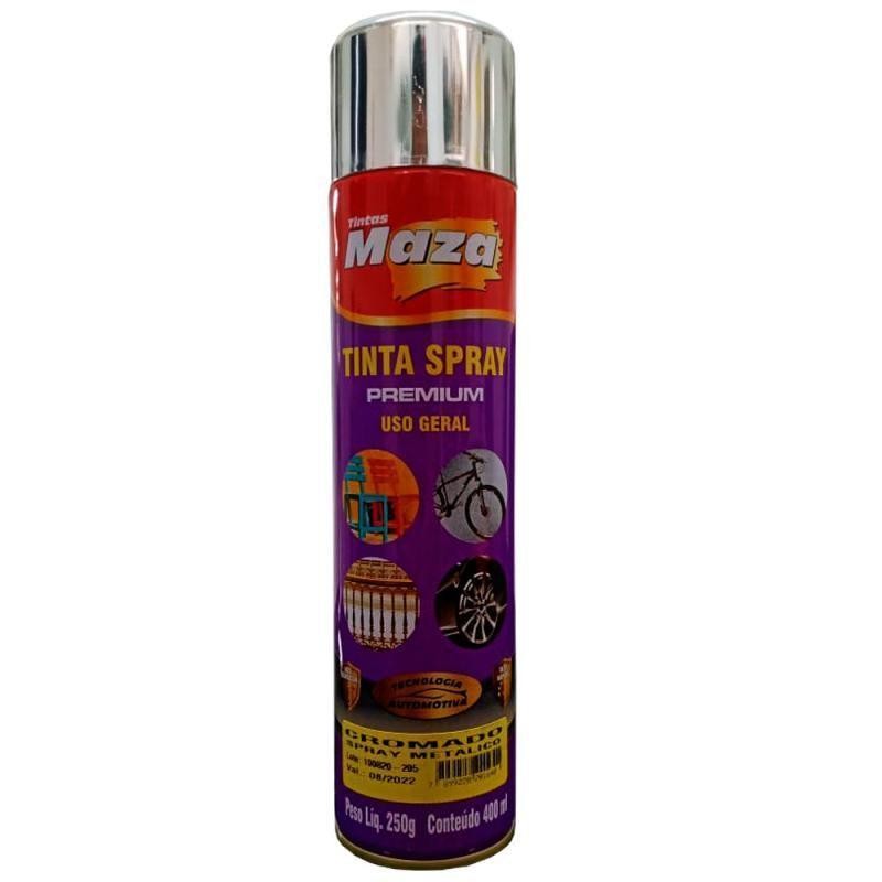 SPRAY CROMADO METALICO 400ml - MAZA