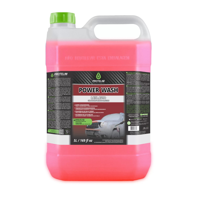 POWER WASH LAVA AUTO NEUTRO 5L - PROTELIM