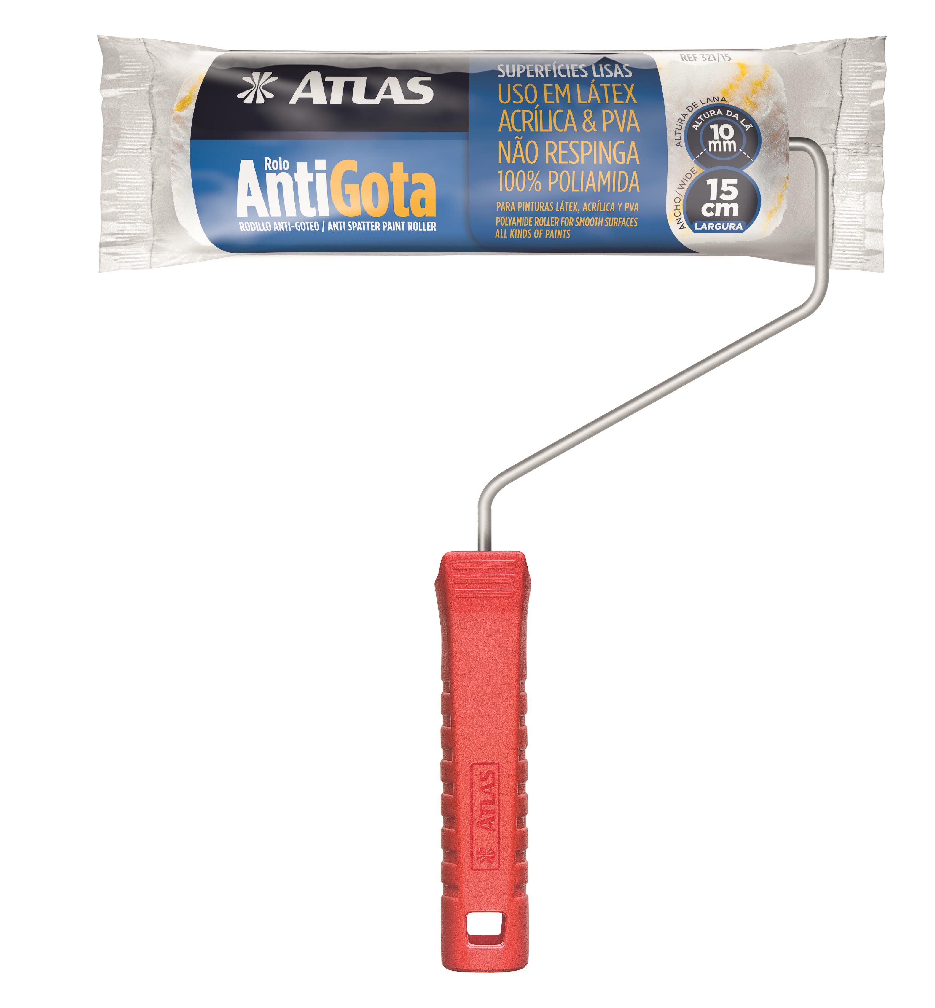 ROLO ANTI GOTA 15CM ATLAS (321) - PC