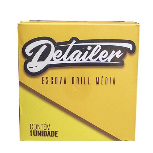 ESCOVA DRILL CERDAS MEDIA - DETAILER