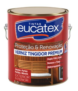 VERNIZ TINGIDOR MOGNO 3,6L - EUCATEX