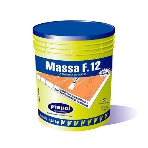 MASSA F-12 BRANCA 1,65kg