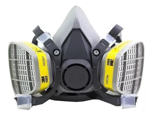MASCARA 6200 PARA CABINE (2 FILTRO ) - 3M