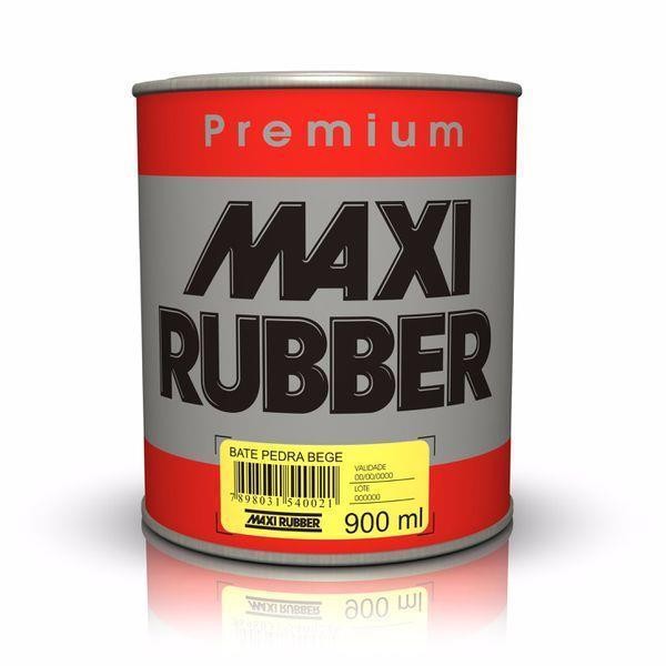 BATE PEDRA BEGE 900ML - MAXI RUBBER