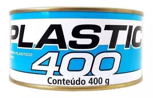 MASSA PLASTICA 400G - MAXI RUBBER