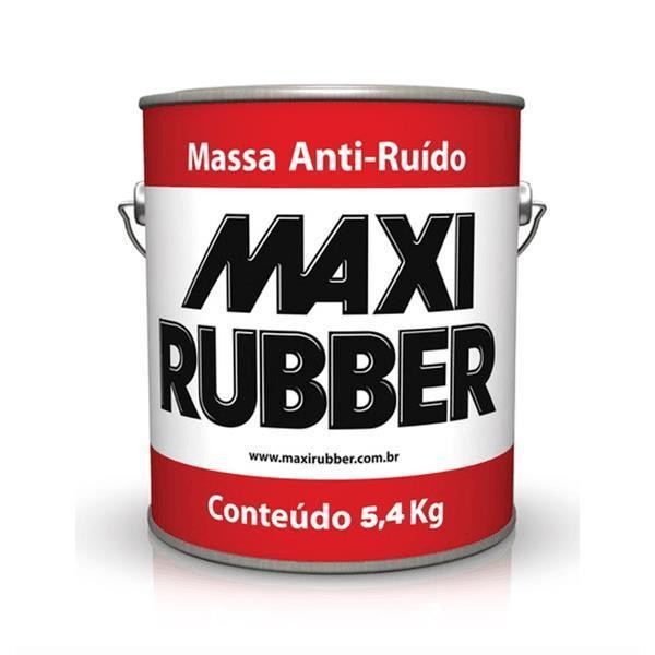 MASSA ANTI RUIDO 5,4KG - MAXI RUBBER