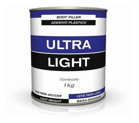 MASSA PLASTICA ULTRA LIGHT 1KG - MAXI RUBBER