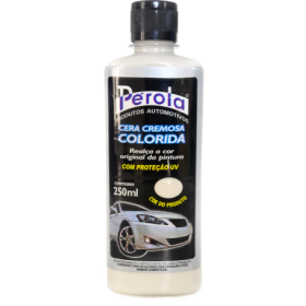 CERA COLORIDA BRANCA 250ml - PEROLA