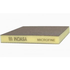 ESPONJA ABRASIVA BEGE (1000-1200) MICRO FINA - INDASA
