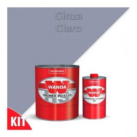 PRIMER P.U 5100 (KIT) CINZA 900ml - WANDA