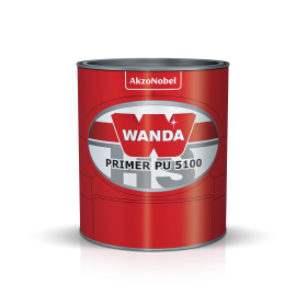 PRIMER P.U 5100 (KIT) CINZA ESCURO 0,9L WANDA - 1/4