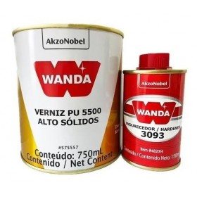VERNIZ 5500 (KIT) BI-COMPONENTE 900ml - WANDA