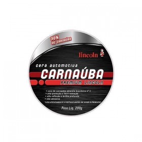 CERA CARNAÚBA PREMIUM LINCOLN - 200g