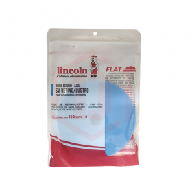BOINA ESPUMA FLAT AZUL 6"- LINCOLN