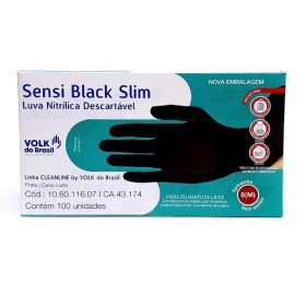 LUVA SENSI BLACK SLIM (M) - VOLK