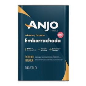 TINTA EMBORRACHADA BRANCA 18L ACETINADO - ANJO