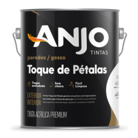 LATEX ACRILICO TOQUE PETALAS BRANCO ACETINADO PREMIUM 3,6L - ANJO